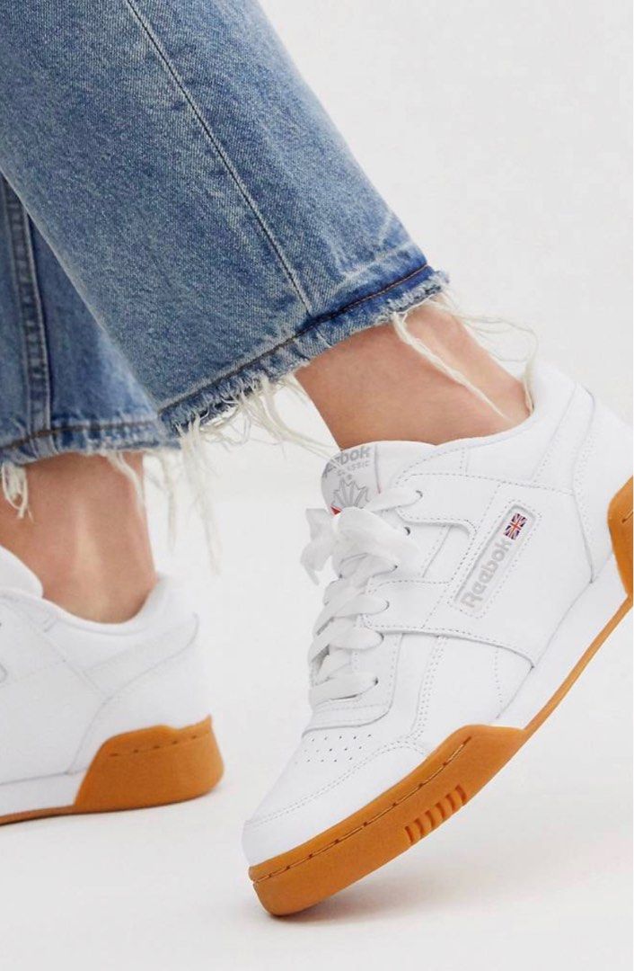 Reebok workout trainers with gum sole Women s Fashion Footwear
