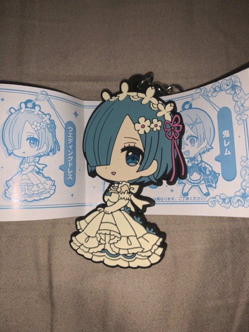 Re Zero Rem Wedding Key Strap Keychain Bushiroad Vol.2