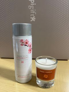 Rituals Detergent & Candle