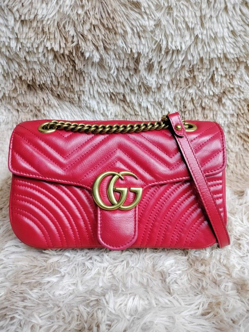 Red gucci hotsell bag sale