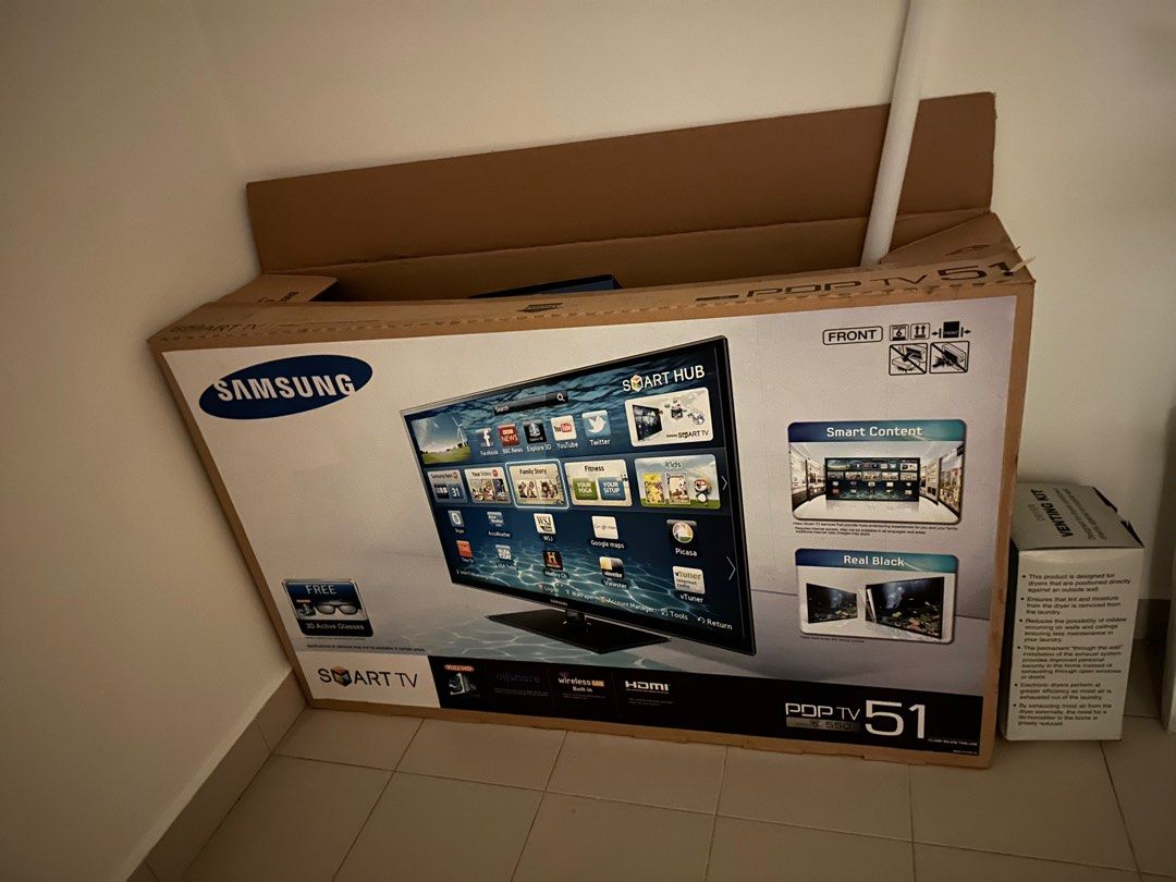Samsung 51 inch Full HD & 3D Plasma TV Series 5 (550), TV & Home