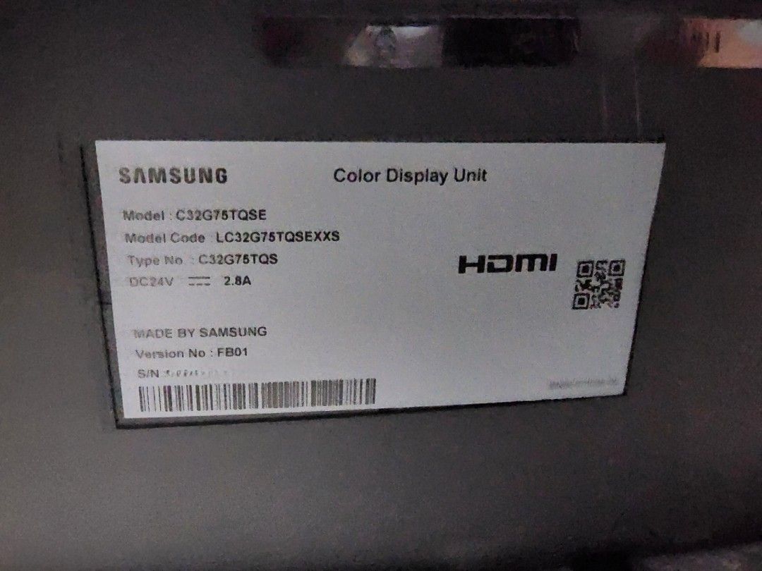 Samsung Odyssey 32" 240Hz QHD, Computers & Tech, Parts & Accessories