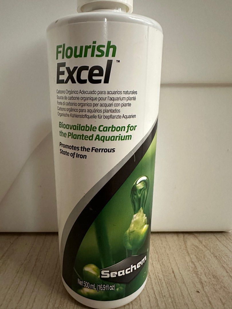 Seachem Flourish Excel Supplement for planted tank, Furniture & Home