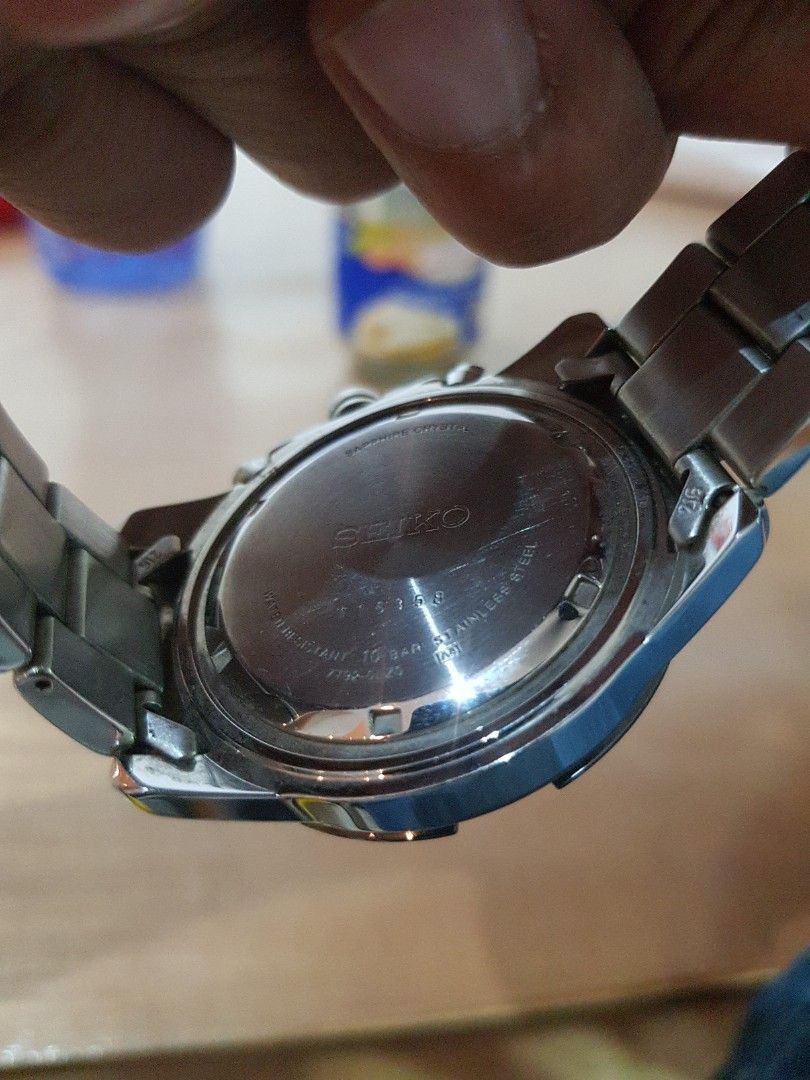 Seiko Chronograph 7T92-0LZ0, Men's Fashion, Watches & Accessories, Watches  on Carousell