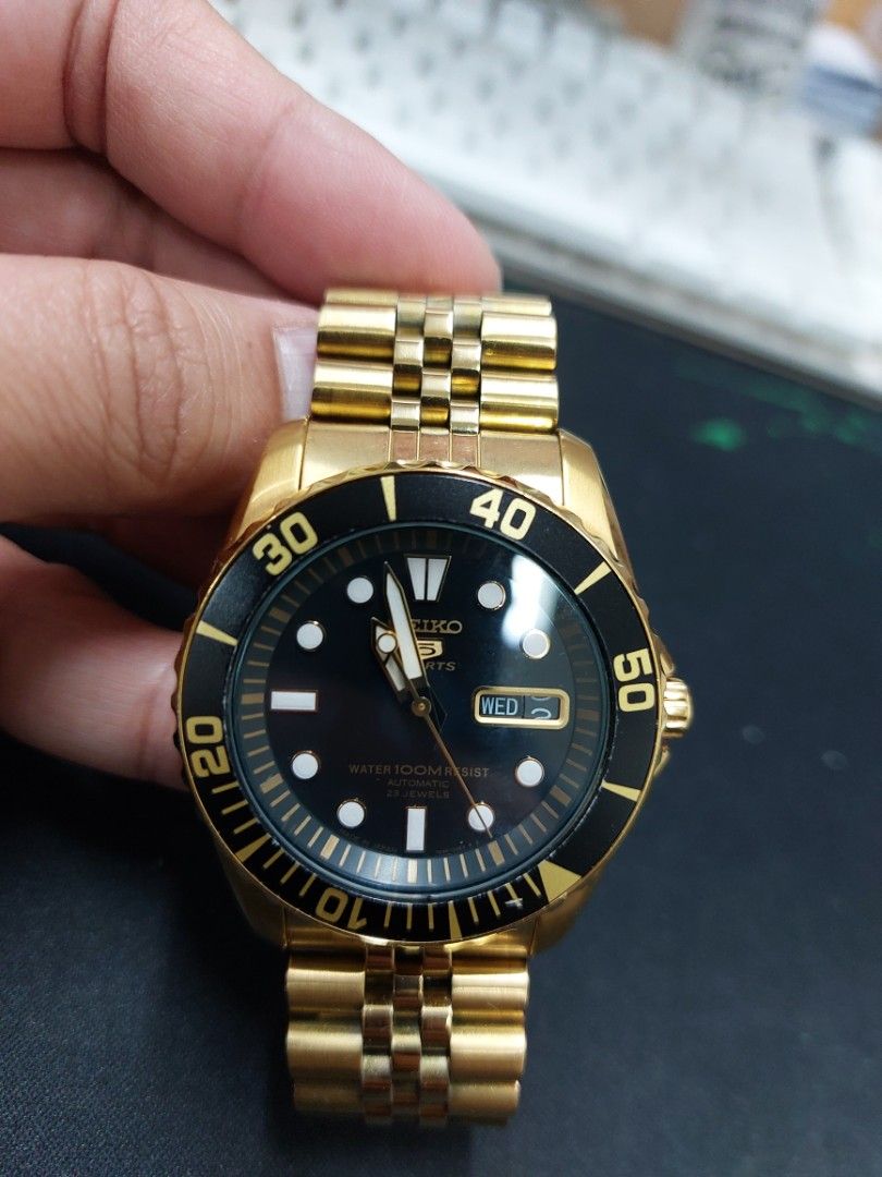 Seiko Sea Urchin Gold RARE, Men's Fashion, Watches & Accessories, Watches  on Carousell