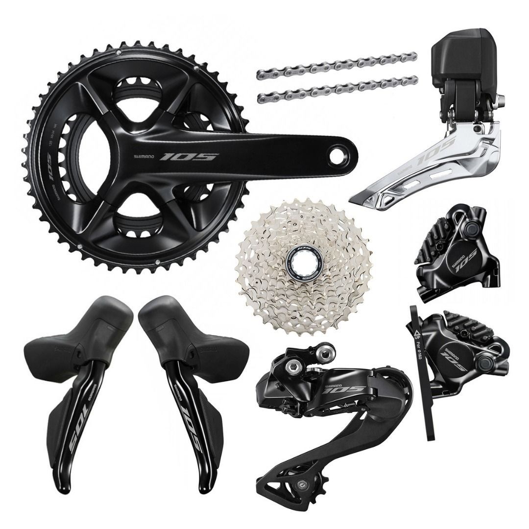 Shimano 105 r7000 online hydraulic disc groupset