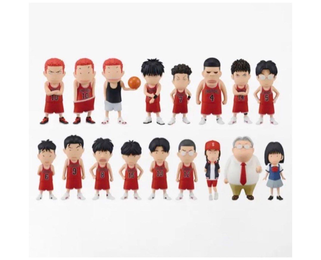 現貨） The First Slam Dunk Figure Collection 男兒當入樽set 日版