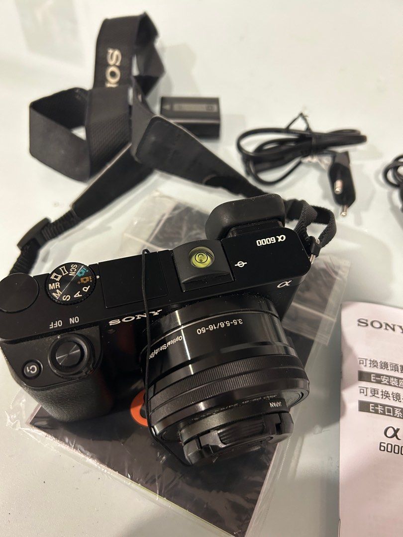 Sony A6000 1650mm lens set, Photography, Cameras on Carousell