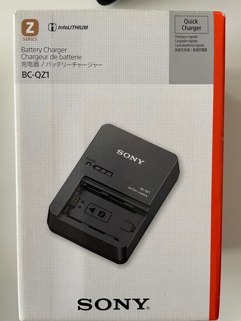 Sony BC-QZ1, Photography, Photography Accessories, Batteries & Chargers on  Carousell