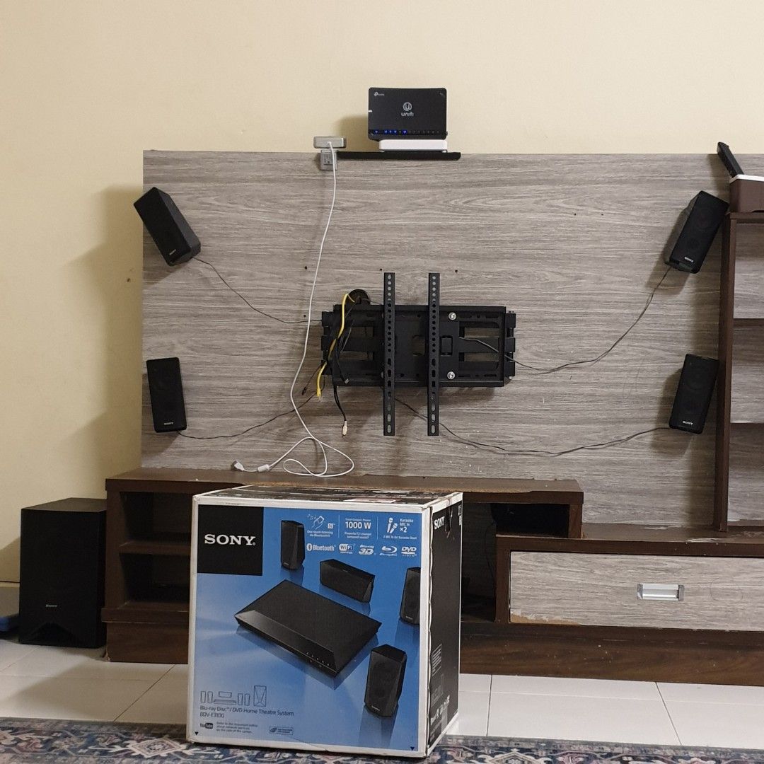 Sony Bluray Disc / DVD Home Theatre System BDV E3100, Audio