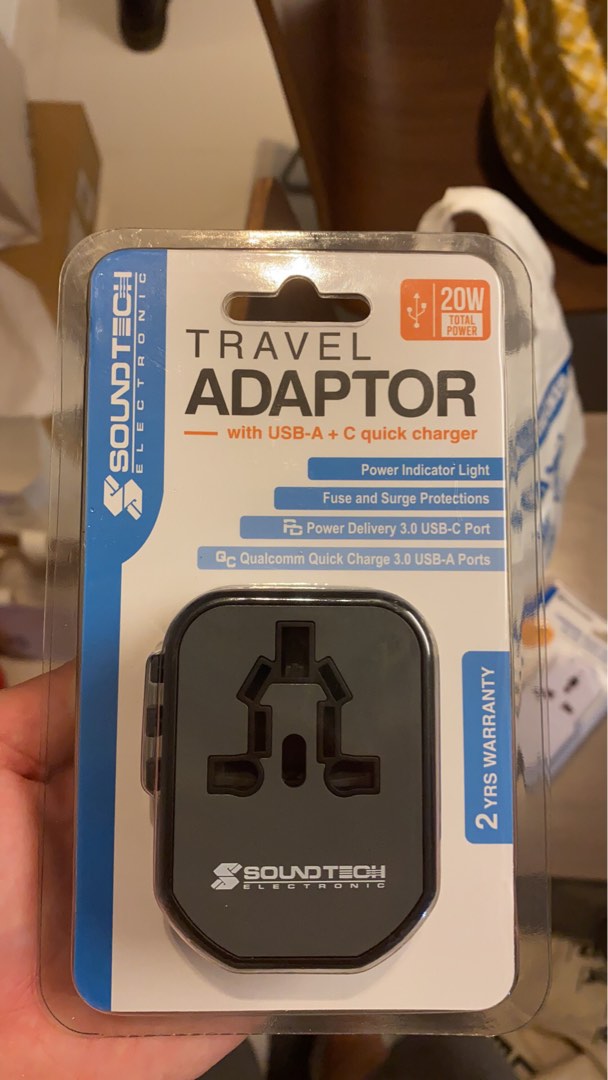 soundtech travel adapter review