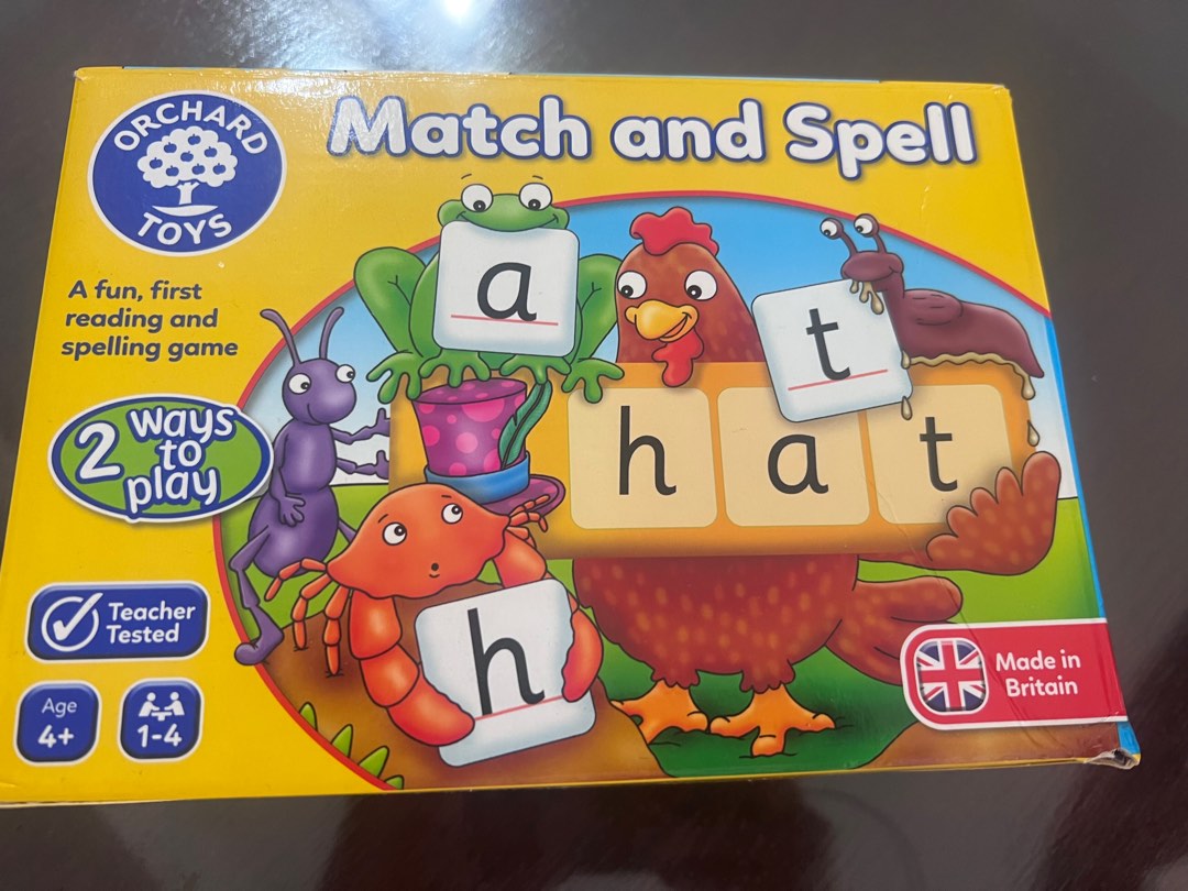 Spelling game for kids, Hobbies & Toys, Books & Magazines, Children's ...