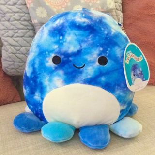 Squishmallow 8” Electric Blue Octopus 🐙 Limited Edition Retailer Exclusive 💙 8 inch pokemon ditto plush soft toy squishy kellytoy plushie💥100% AUTHENTIC