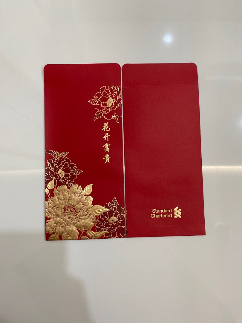 Standard chartered red packets, Hobbies & Toys, Stationery & Craft, Art ...