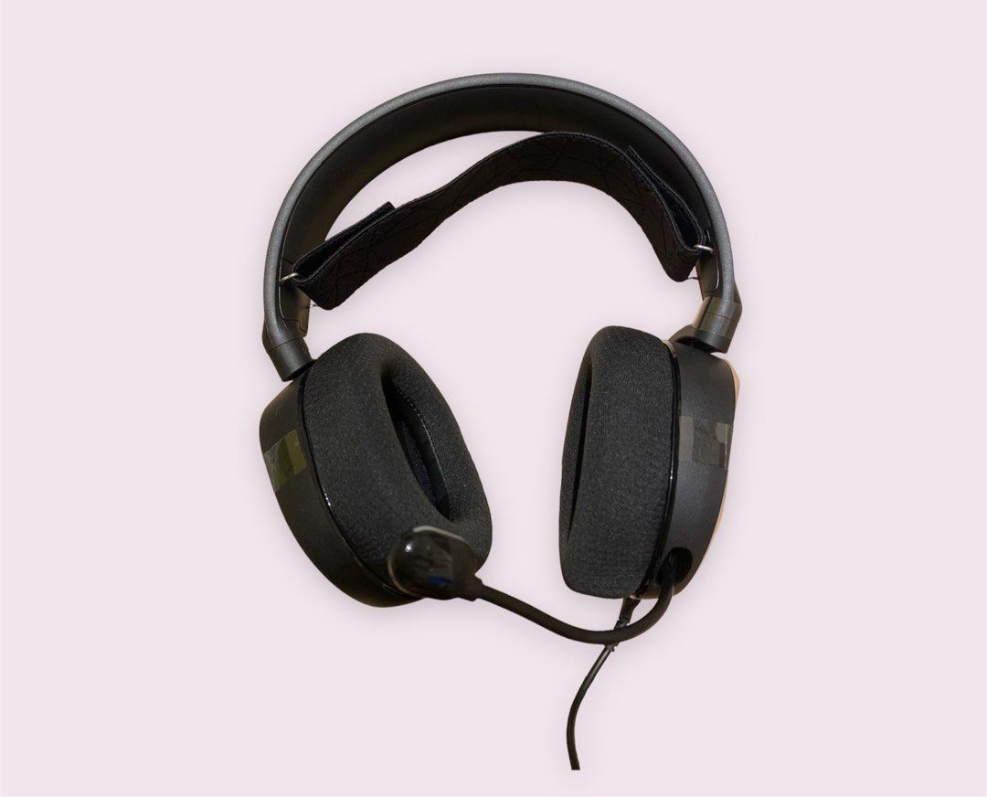Steelseries Arctis 5 black 7.1 RGB surround DTS Gaming headphones