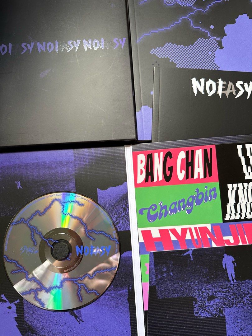 STRAY KIDS NoEasy Album, Hobbies & Toys, Memorabilia & Collectibles, K