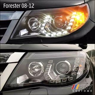 Subaru Forester Projector Headlights with Led DRL Headlamps