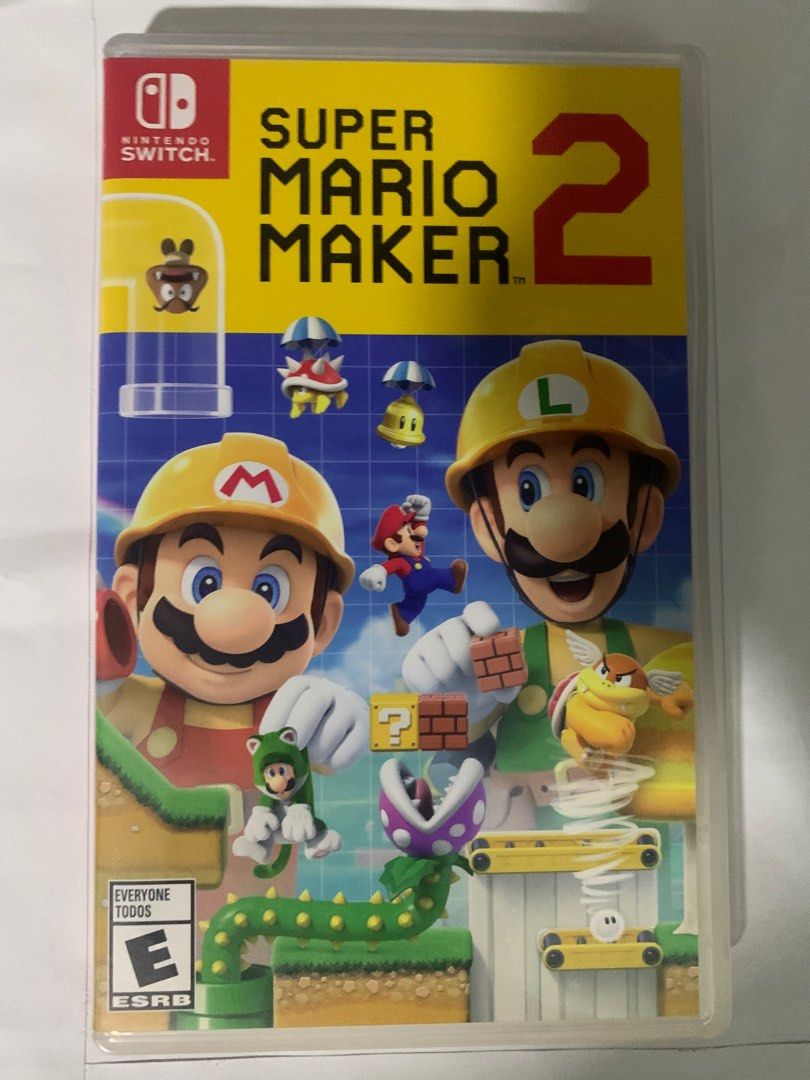 Super Mario maker 2 Nintendo switch, Video Gaming, Video Games