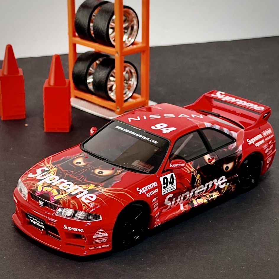 シュプリーム 京商 ミニッツ AWD スカイライン R33 GT-R Supreme x Kyosho Mini-Z Nissan Skyline R33 Nismo FW22A43 | eBay