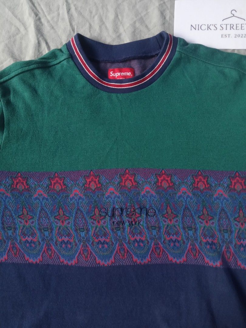 Supreme paisley shop long sleeve