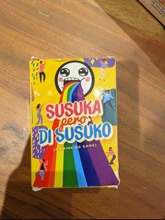 Susuka Pero Di Susuko Playing Cards - Drinking Game