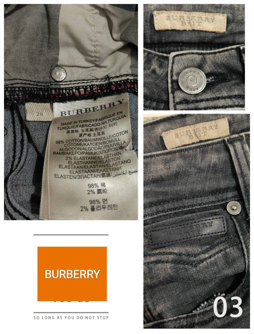 Jeans burberry original store