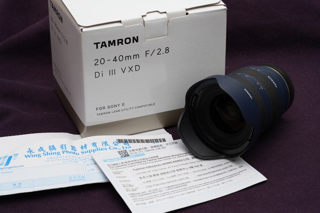 最終！新品 保証付 tamron 20-40 mm f2.8 E sony-