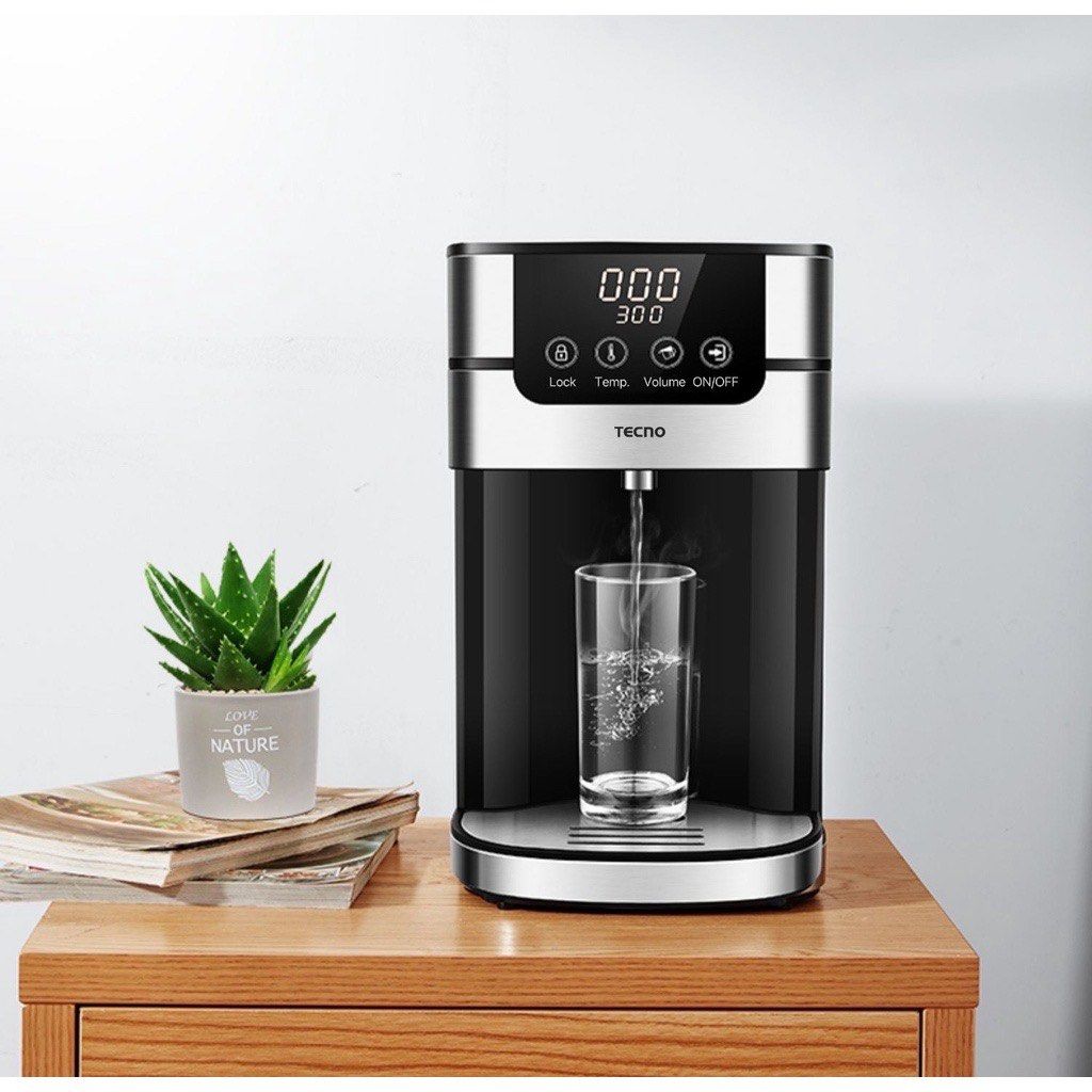 Tecno Instant Hot Water Dispenser with Temperature Control, TV & Home