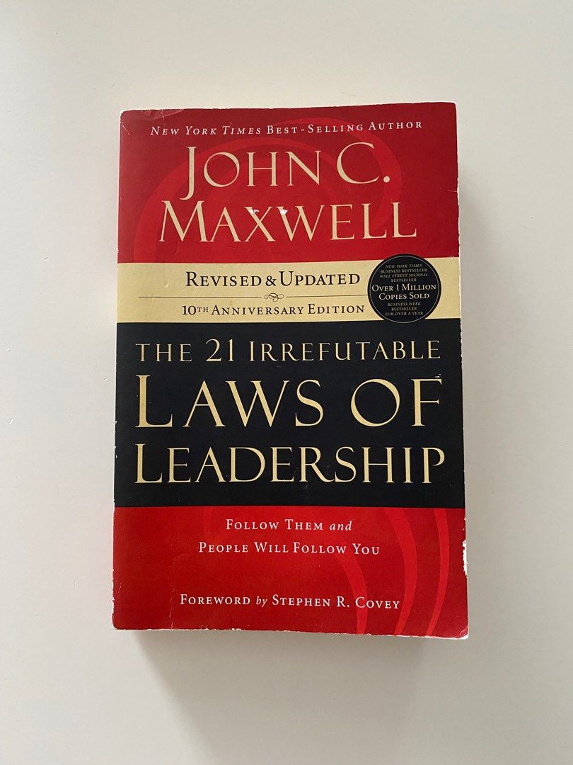 The 21 Irrefutable Laws of Leadership - John C Maxwell, Hobbies & Toys ...