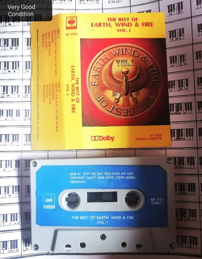 The Best of Earth Wind & Fire Cassette Tape Original Cassette Tapes
