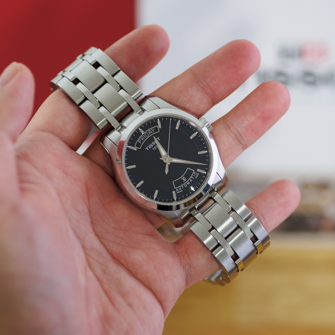 Tissot couturier deals day date