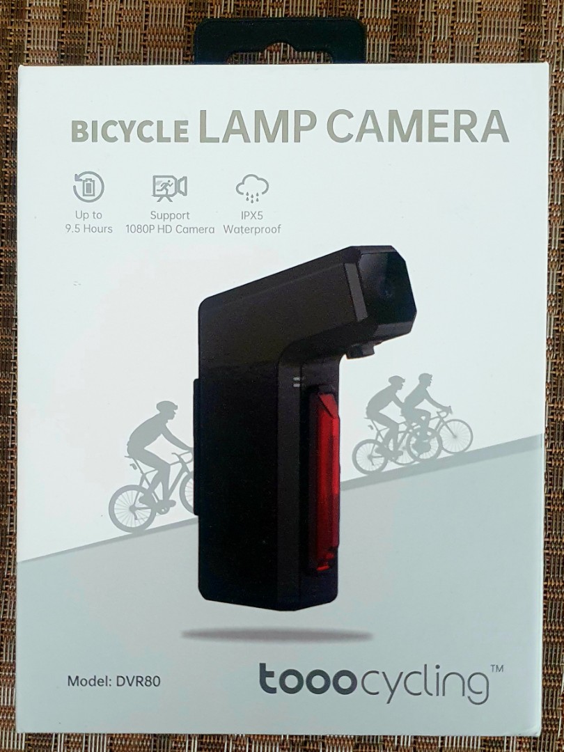 BICYCLE LAMP CAMERA tooocycling DVR-80 流行に - アクセサリー