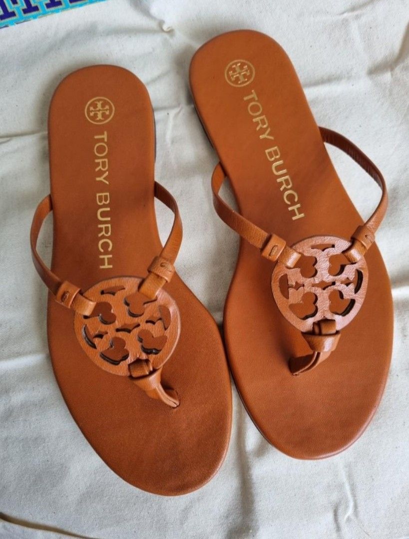 Tory Burch Knotted Sandals, Women's Fashion, Footwear, Flats & Sandals on  Carousell
