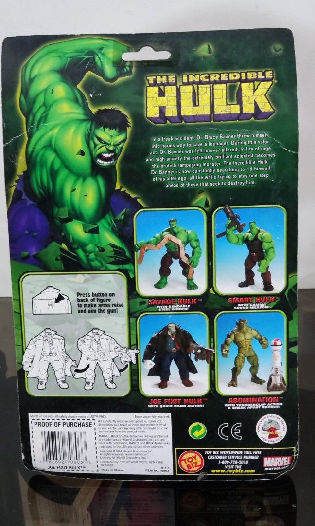 Joe Fixit Hulk, Hobbies & Toys, Toys & Games on Carousell