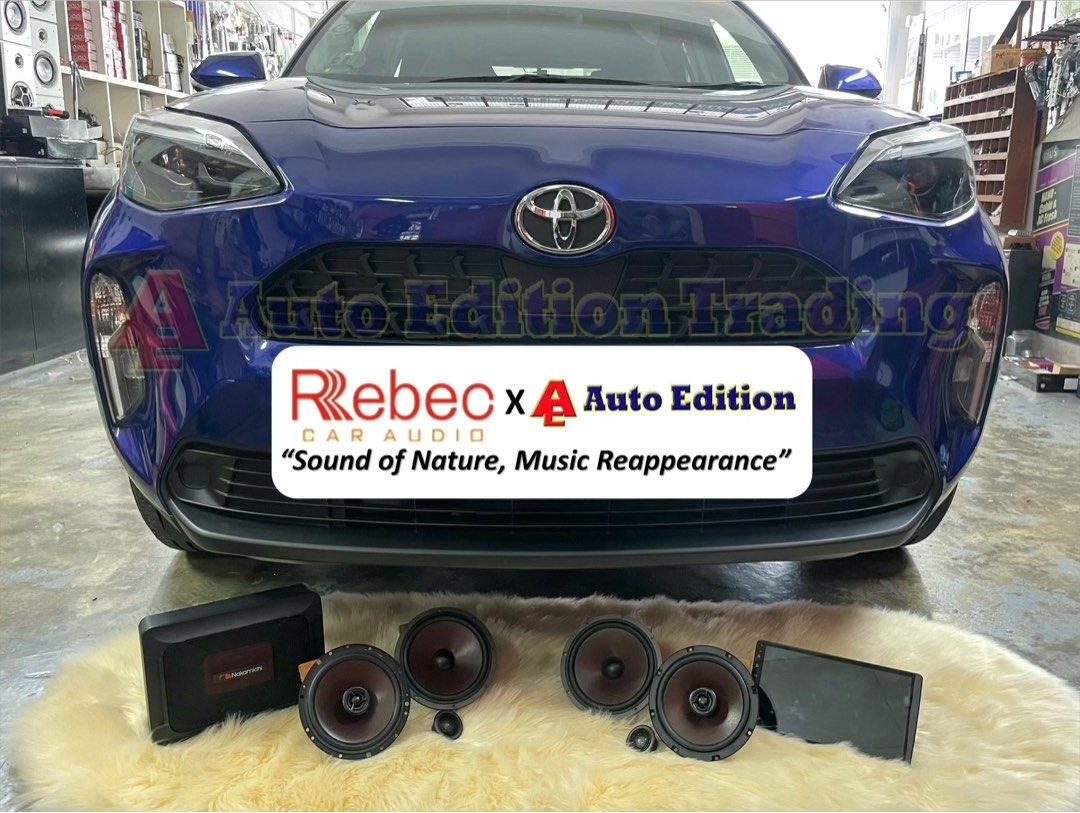 Toyota Yaris Cross - Rebec Car Audio Speakers • Android Radio Only From  $338 •Speakers Only Package From $390 •Full Sound System From $1088** See  Last Few Pictures*, Car Accessories, Accessories On Carousell