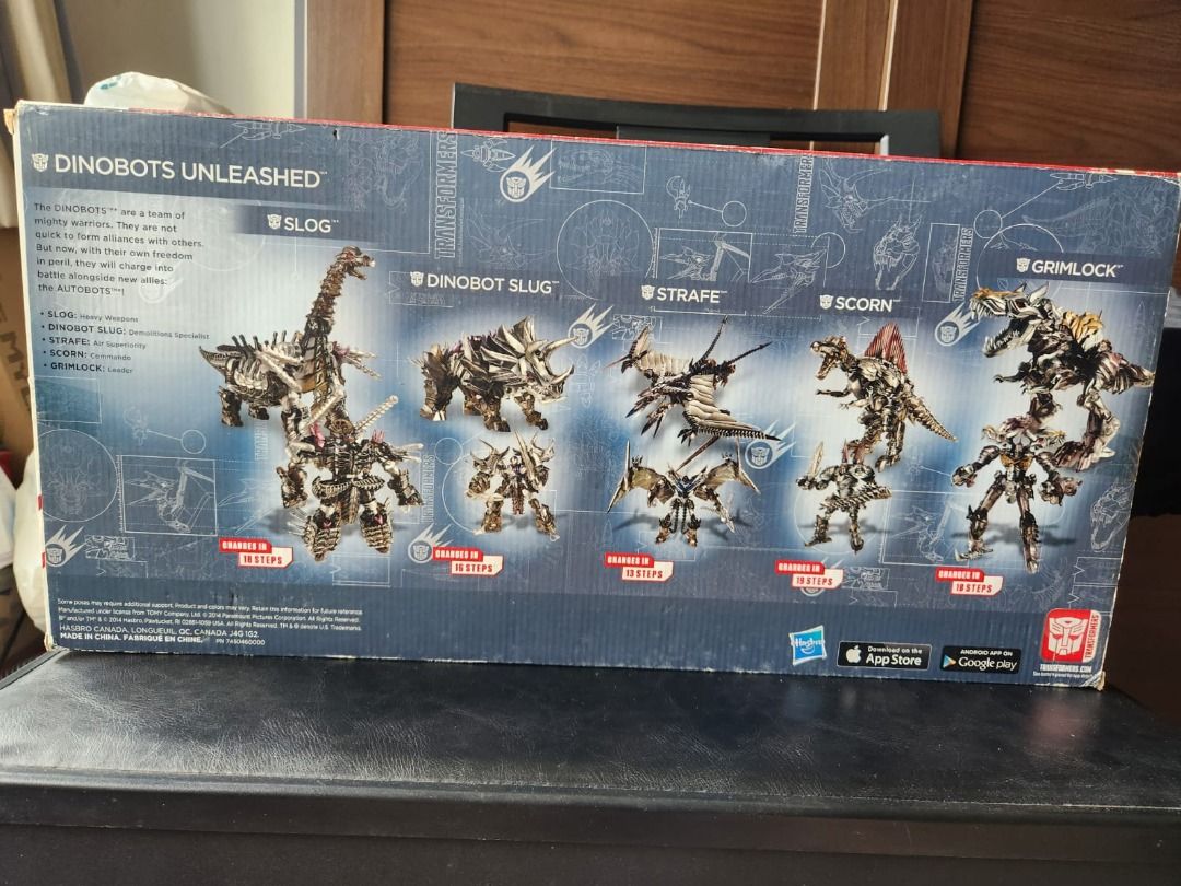 Transformers 'Dinobots Unleashed' 5packed Platinum Edition, Hobbies