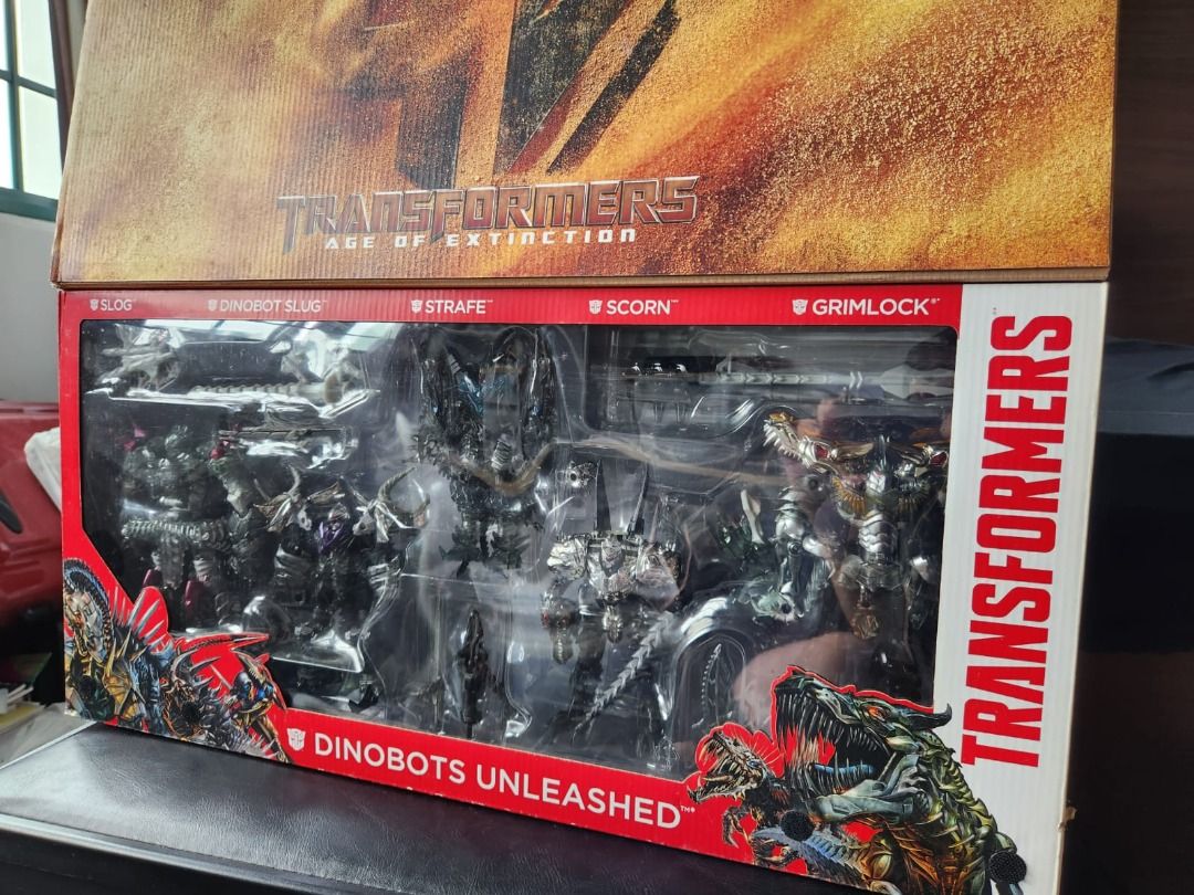 Transformers 'Dinobots Unleashed' 5packed Platinum Edition, Hobbies