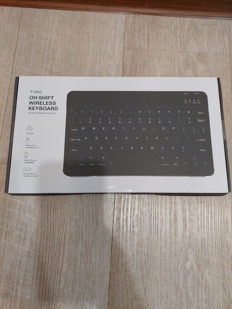 TYPO Wireless Keyboard, Computers & Tech, Parts & Accessories, Computer