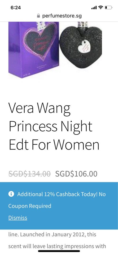 Vera wang princess night cheap
