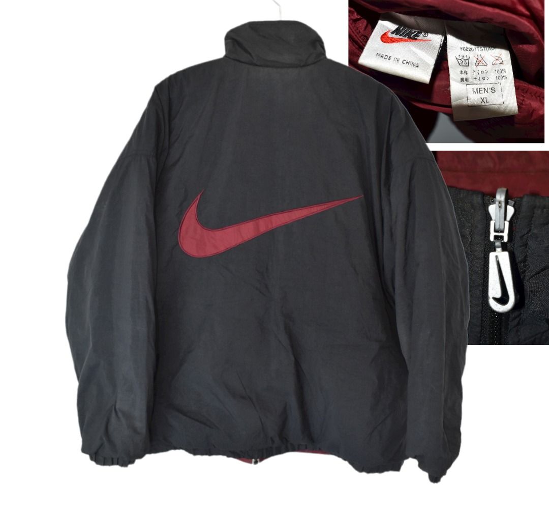 Vintage Nike Big Logo Reversible Jacket