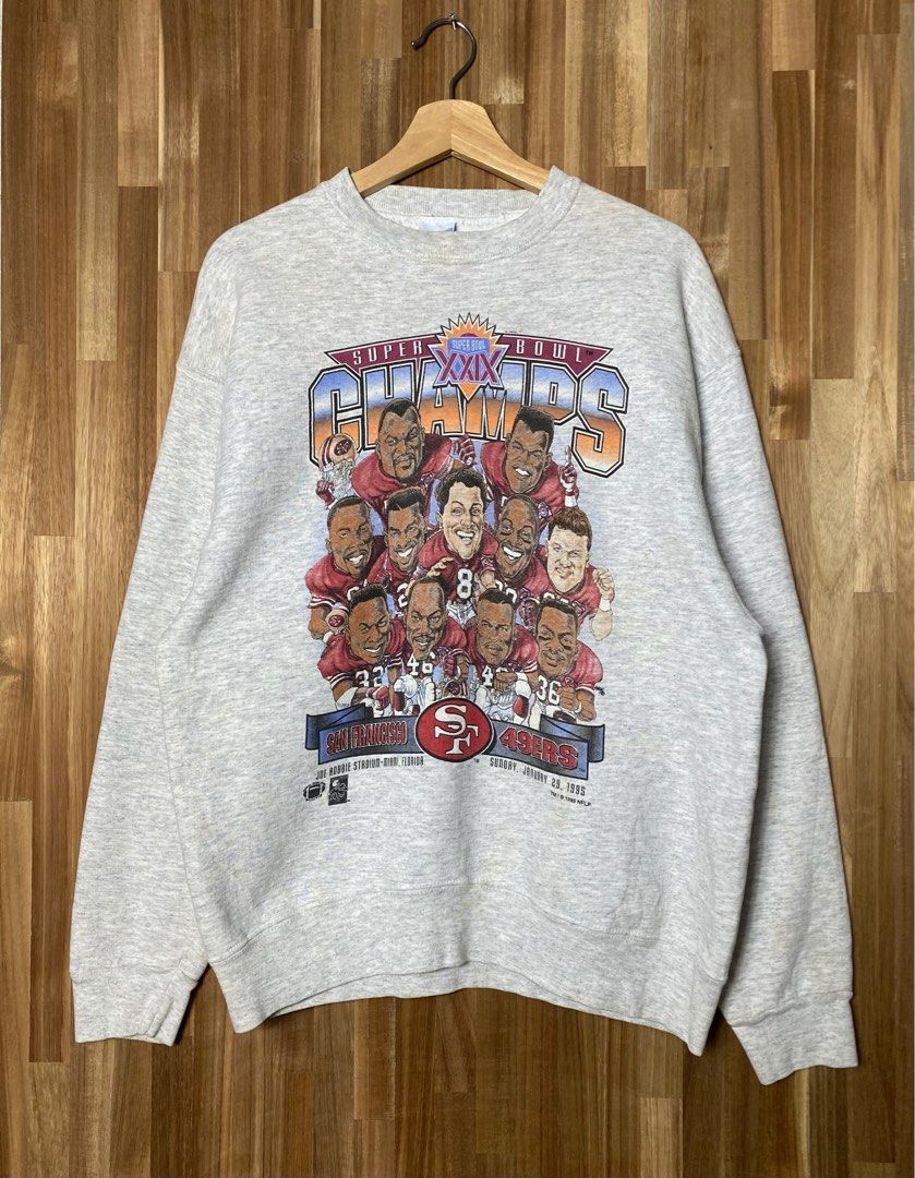 49ers super bowl sweatshirt top