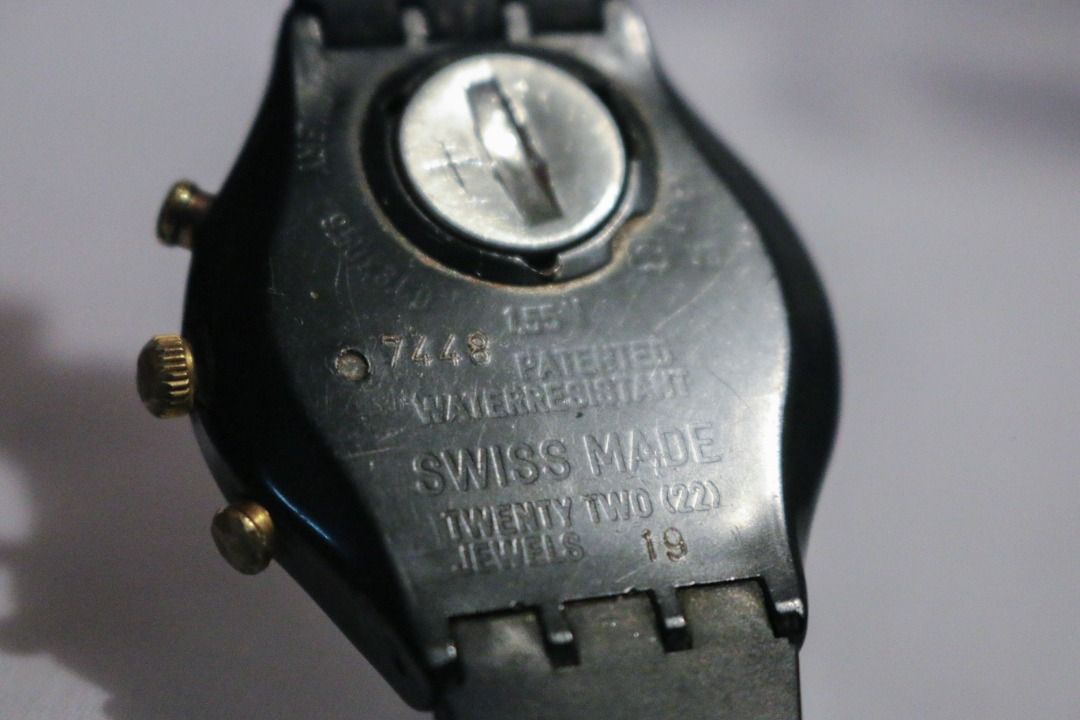 SWATCH SWISS AG 1990 Chronograph 22 Jewels Men s Fashion Watches