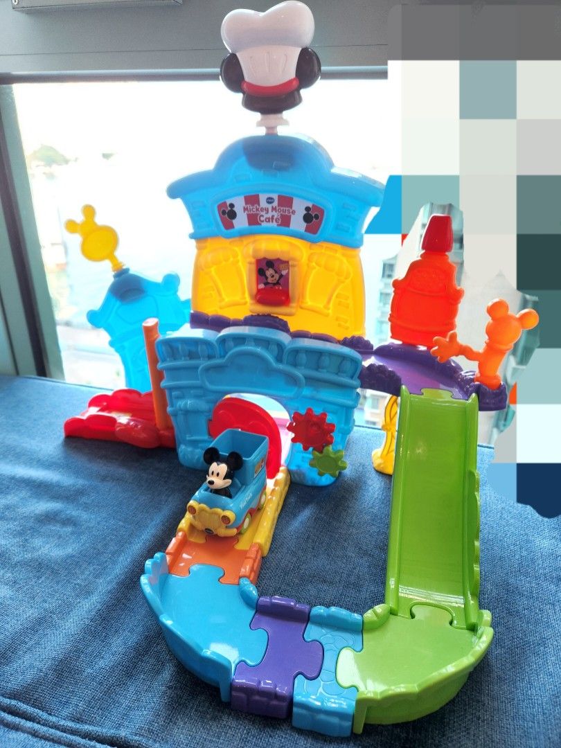 Vtech mickey mouse cafe, 興趣及遊戲, 玩具 & 遊戲類 Carousell