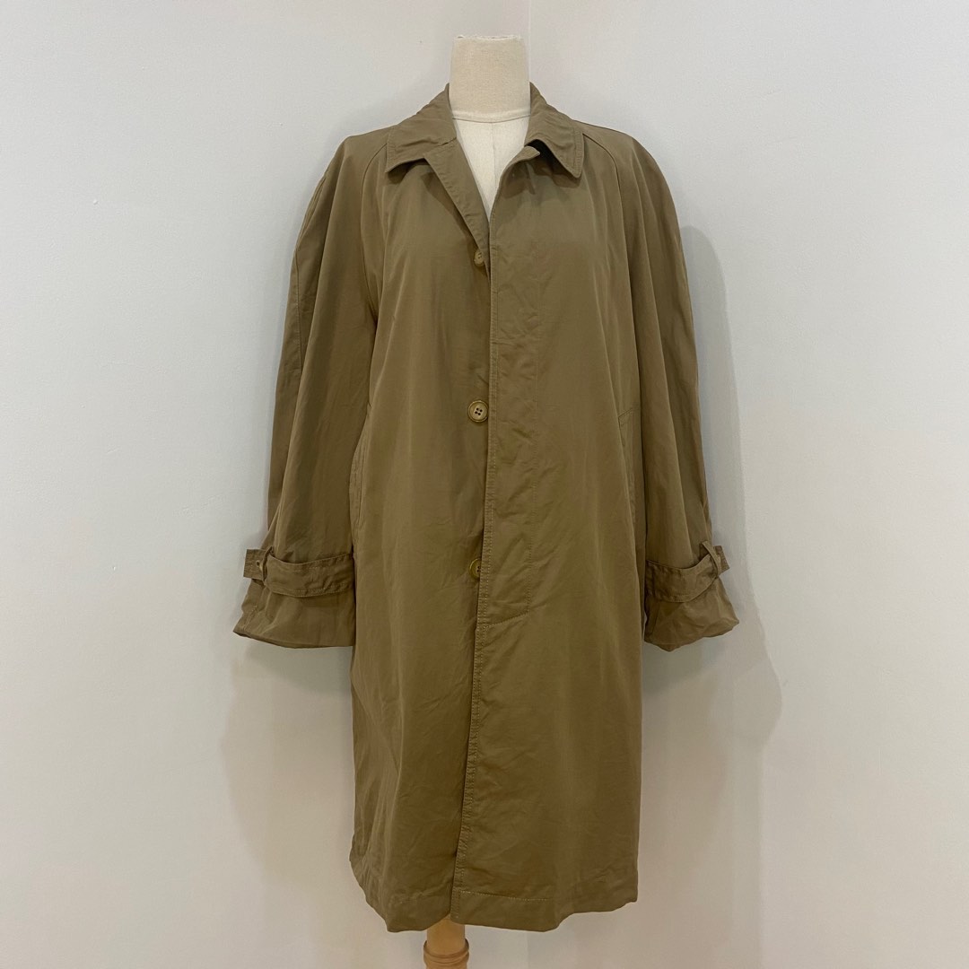 Walnut Brown Trench Coat, Women's Fashion, Coats, Jackets and Outerwear ...