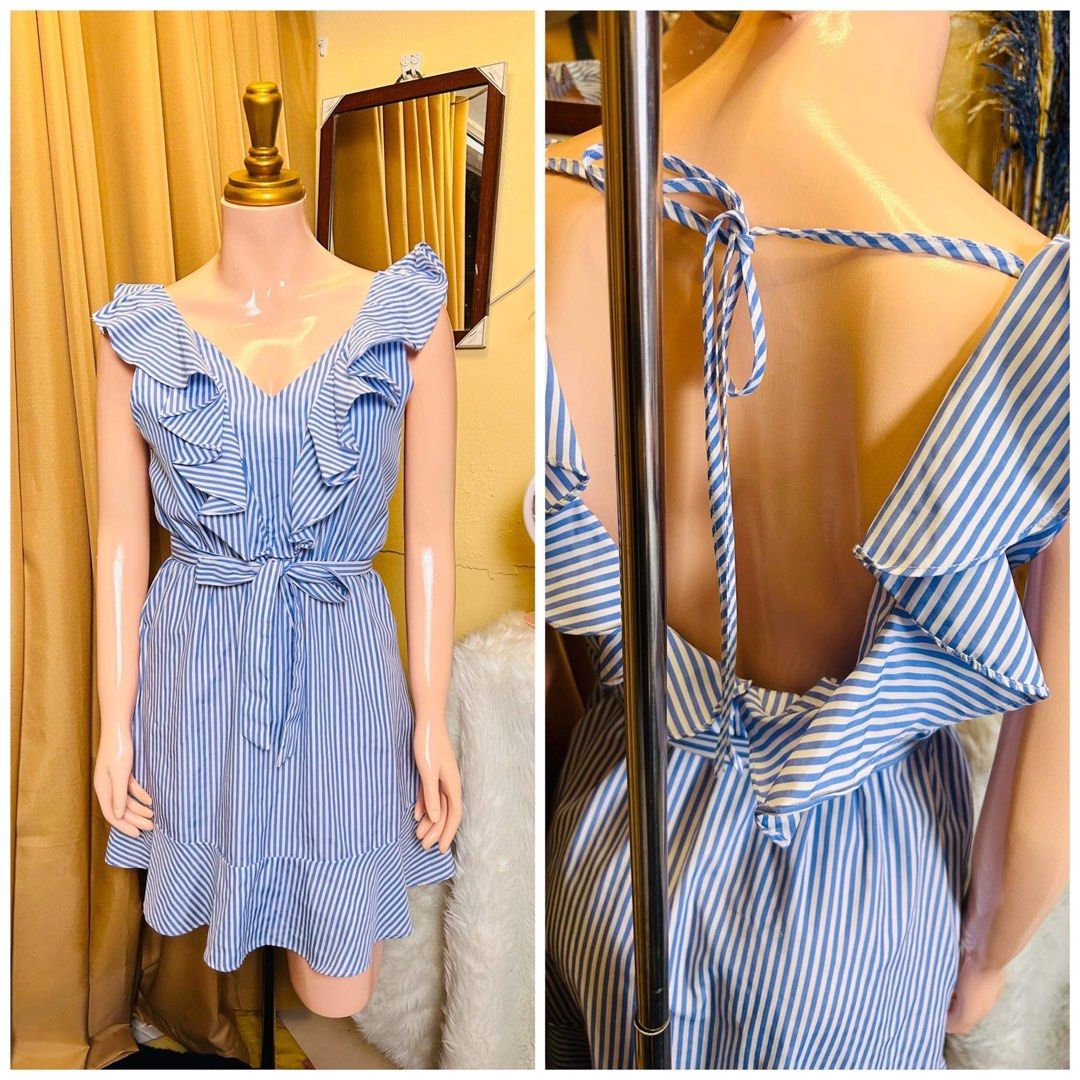 white blue stripes (Category: Dresses) located in Quezon City. Submitted by luijeff (Listing ID 1206094463, Image 1). Description: .