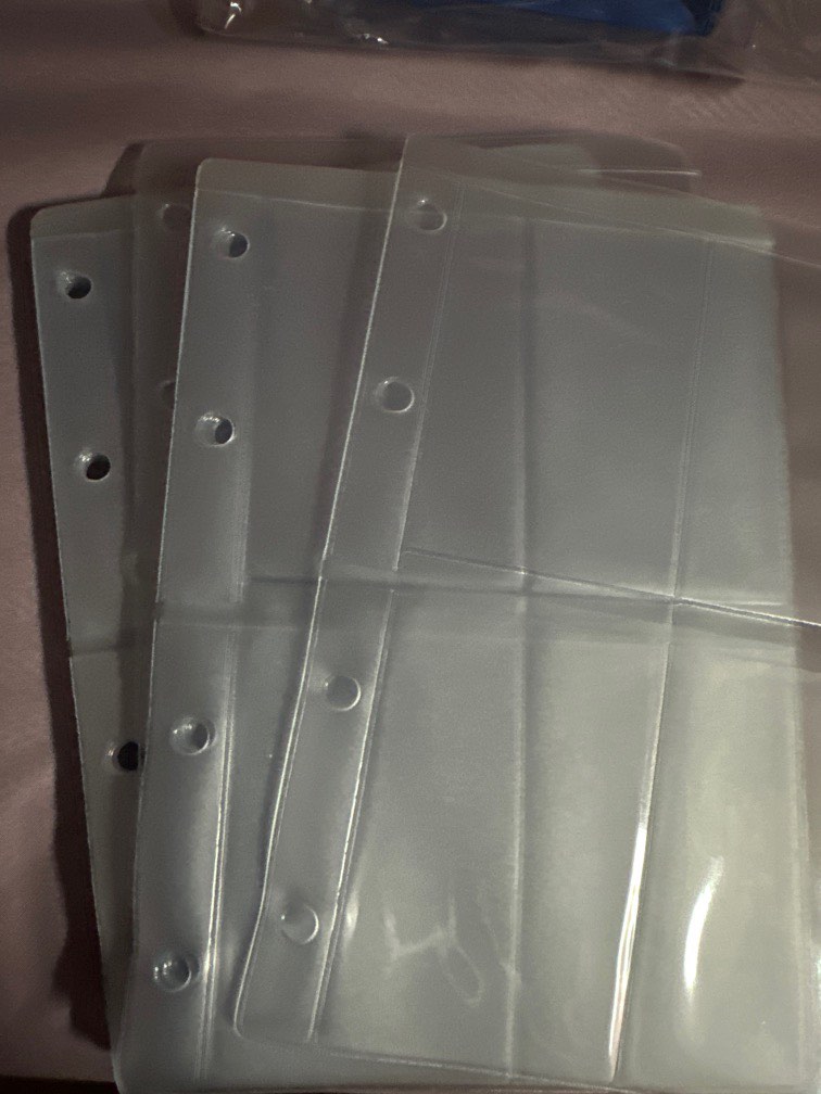 WTS Binder Sleeves, Hobbies & Toys, Memorabilia & Collectibles, KWave on Carousell