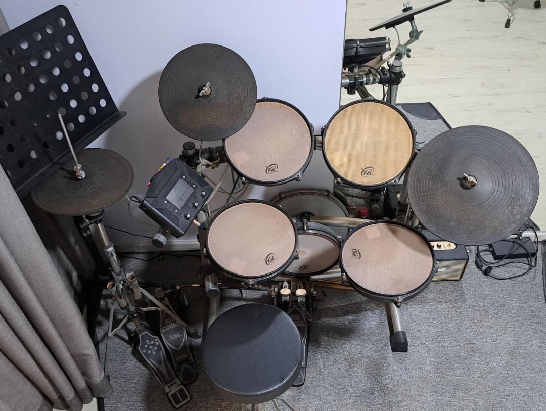 XM Electronic Drum Set, Hobbies & Toys, Music & Media, Musical