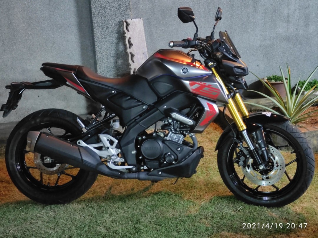 YAMAHA MT155, Motorbikes on Carousell