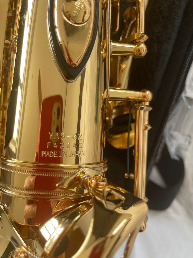 Yamaha saxophone model YAS62, Hobbies & Toys, Music & Media, Musical