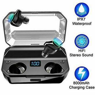 Yilear Bluetooth 5.0 Headbuds with Power Bank 8000mAh